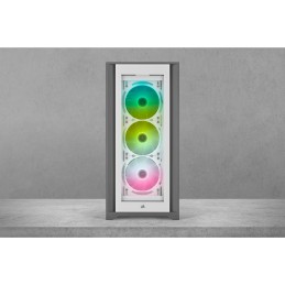 Corsair SP120 RGB ELITE Case per computer Ventilatore 12 cm Bianco 3 pz