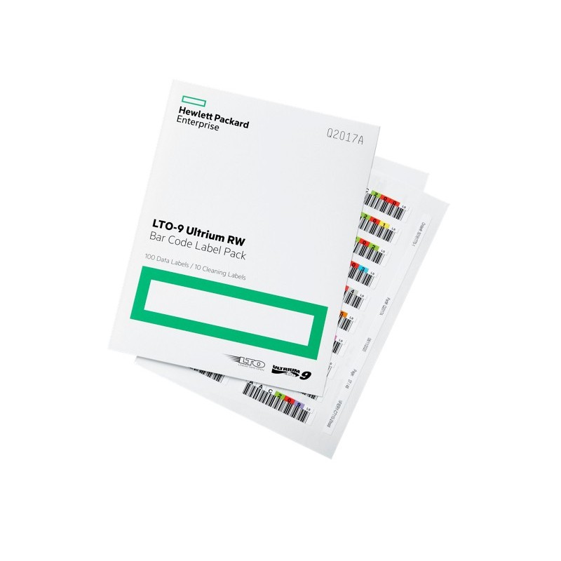 HPE Q2017A etichetta codici a barre Multicolore