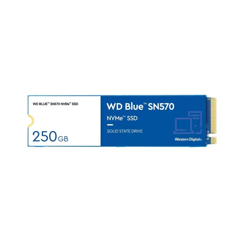 Blue SN570 NVMe SSD S250G3B0C - SSD - 250 GB - intern - M.2 2280 - PCIe 3.0 x...