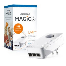 Devolo Magic 2 LAN triple 2400 Mbit s Collegamento ethernet LAN Bianco 1 pz