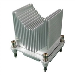 DELL 412-AAYT sistema di raffreddamento per computer Processore Dissipatore di calore Radiatore Argento