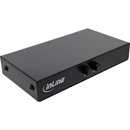 InLine switch VGA manuale a 2 porte, 15-pin Sub-D HD