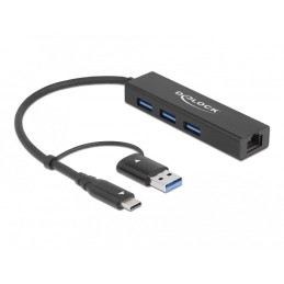 Hub - 3 x USB 3.2 Gen 1 + 1...