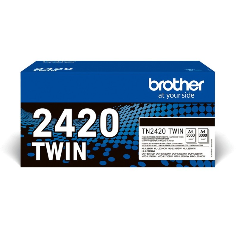 Brother TONER N 3K PK2 toner cartridge 2 pc(s) Original