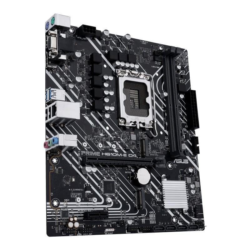 PRIME H610M-E D4-CSM - Motherboard - micro ATX - LGA1700-Sockel - H610 Chipsa...