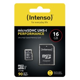 Intenso 3424470 memoria flash 16 GB MicroSD UHS-I Classe 10