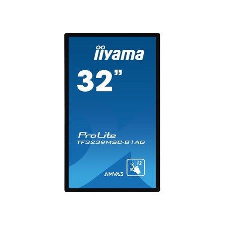 iiyama ProLite TF3239MSC-B1AG Monitor PC 80 cm (31.5") 1920 x 1080 Pixel Full HD LED Touch screen Multi utente Nero