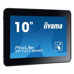 iiyama TF1015MC-B2 visualizzatore di messaggi 25,6 cm (10.1") LED 450 cd m² WXGA Nero Touch screen