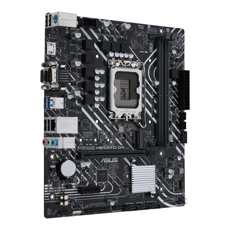 PRIME H610M-D D4 - Motherboard - micro ATX - LGA1700-Sockel - H610 Chipsatz -...