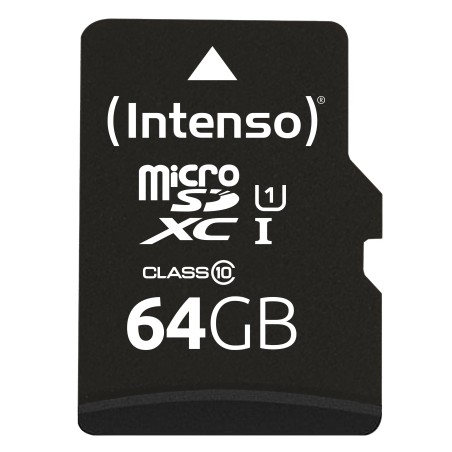 Intenso 3424490 memoria flash 64 GB MicroSD UHS-I Classe 10