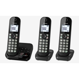 Panasonic KX-TGC 463GB Telefono DECT Identificatore di chiamata Nero