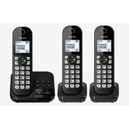 Panasonic KX-TGC 463GB Telefono DECT Identificatore di chiamata Nero