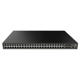 LevelOne GEL-5271 switch di rete Gestito L2+ Gigabit Ethernet (10 100 1000) 1U Nero