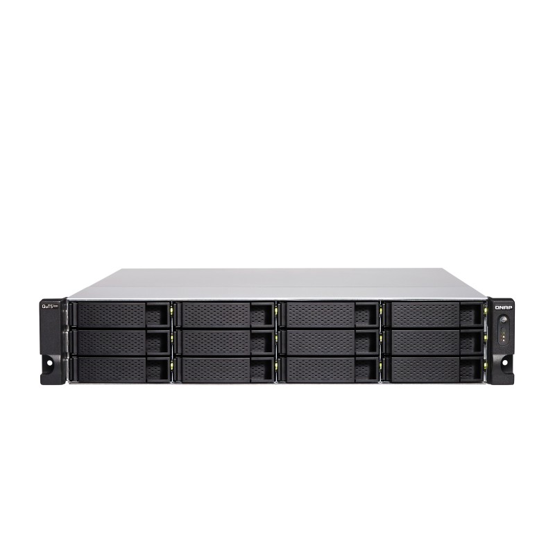 QNAP TS-H1886XU-RP-R2 NAS Armadio (3U) Collegamento ethernet LAN Nero, Grigio D-1622