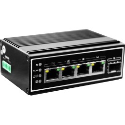 LevelOne IGP-0502 switch di rete Non gestito Gigabit Ethernet (10 100 1000) Supporto Power over Ethernet (PoE) Nero