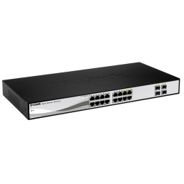 D-Link DGS-1210-16 Gestito L2 Gigabit Ethernet (10 100 1000) Nero