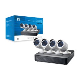 LevelOne DSK-8001 kit di videosorveglianza Cablato 8 canali