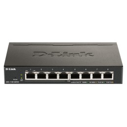 D-Link DGS-1100-08PV2 Gestito L2 L3 Gigabit Ethernet (10 100 1000) Supporto Power over Ethernet (PoE) Nero