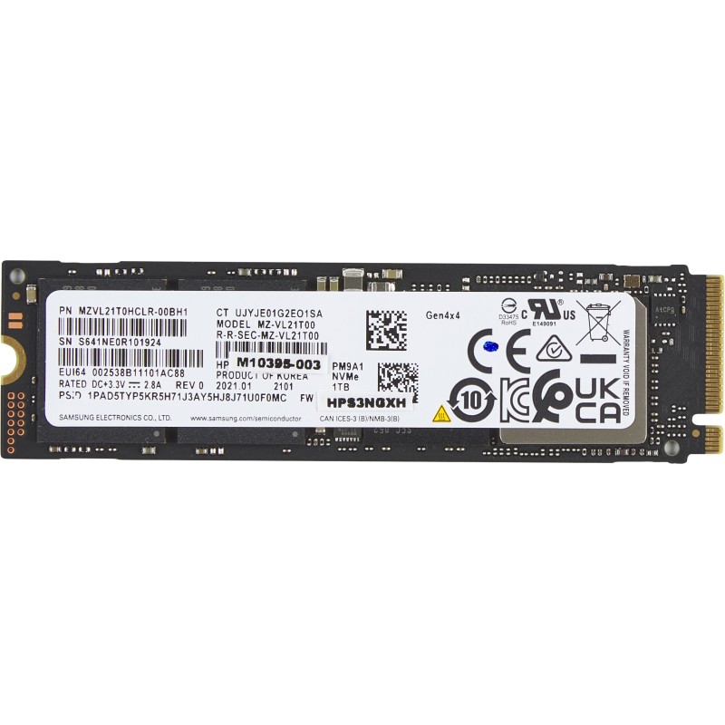 SSD - 1 TB - intern - M.2 2280 - PCIe 4.0 x4 (NVMe)