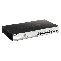 D-Link DGS-1210-10MP Gestito L2 Gigabit Ethernet (10 100 1000) Supporto Power over Ethernet (PoE) Nero, Grigio