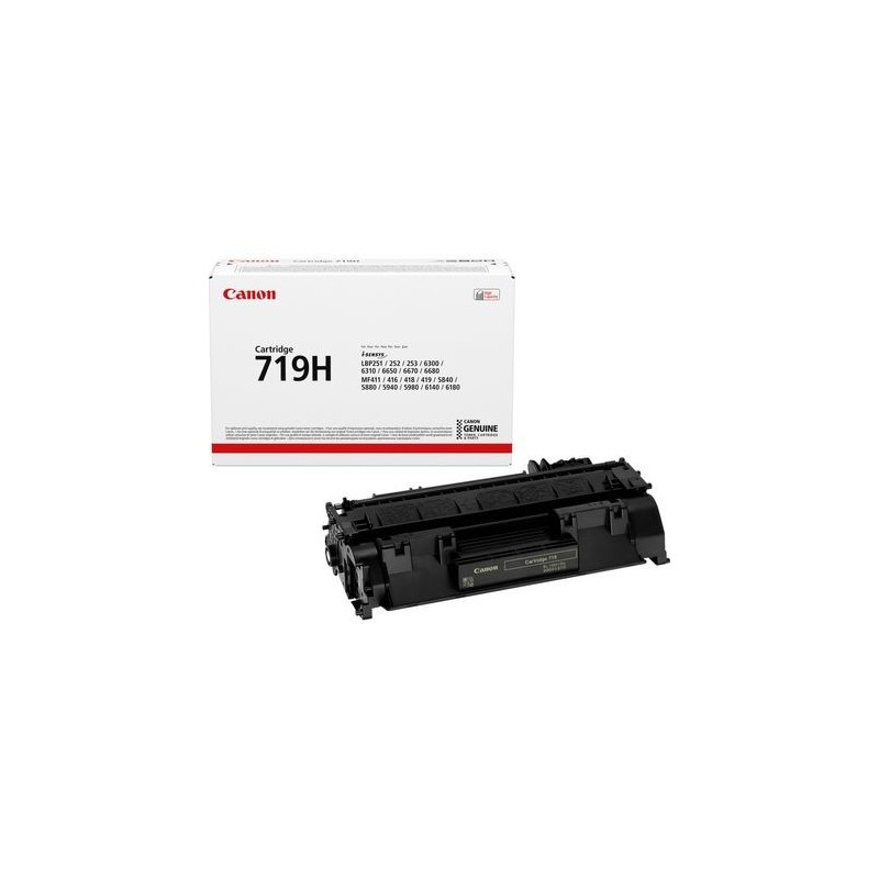 Canon 719H toner cartridge 1 pc(s) Original Black