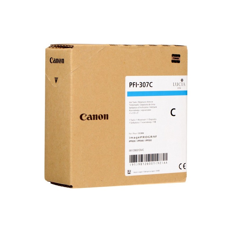 Canon PFI-307C ink cartridge Original Cyan