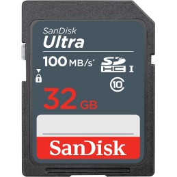 SanDisk Ultra 32GB SDHC Mem Card 100MB s UHS-I Classe 10