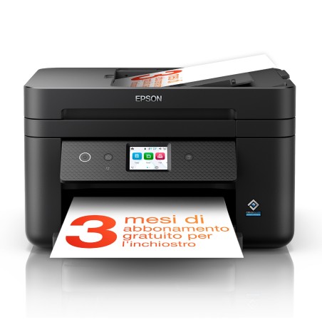 Epson WorkForce WF-2960DWF stampante multifunzione A4 getto d'inchiostro (stampa, scansione, copia), Display LCD 6.1 cm, ADF,