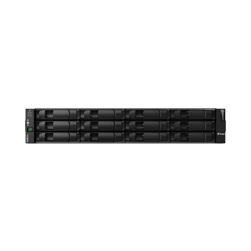 Lenovo ThinkSystem DE2000H array di dischi Armadio (2U) Nero