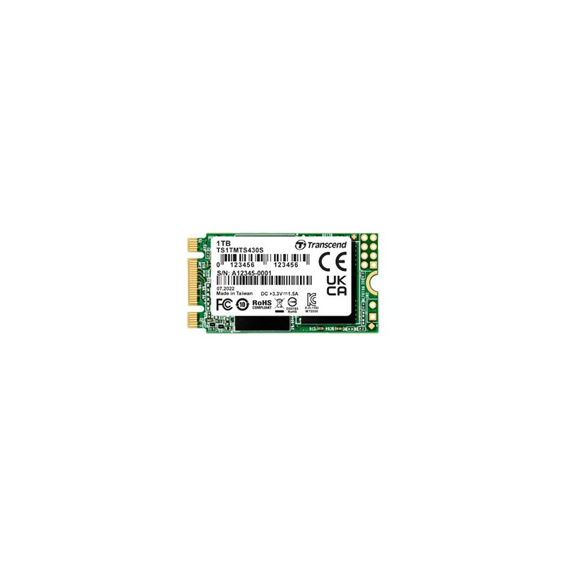 Transcend 430S M.2 1 TB Serial ATA III 3D NAND