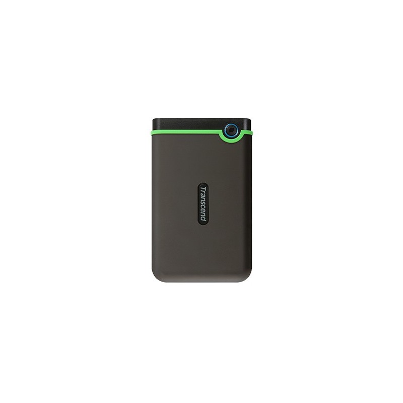 Transcend StoreJet 25M3C disco rigido esterno 2 TB Nero, Verde