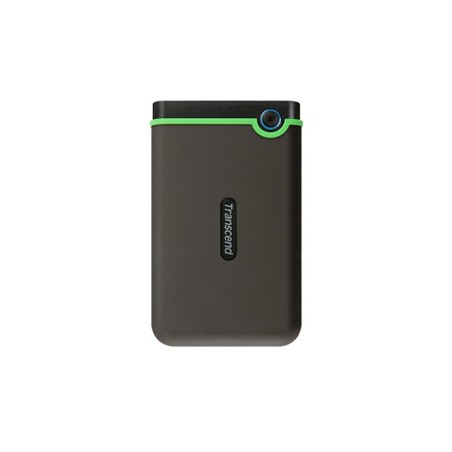 Transcend StoreJet 25M3C disco rigido esterno 2 TB Nero, Verde