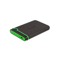 Transcend StoreJet 25M3C disco rigido esterno 2 TB Nero, Verde