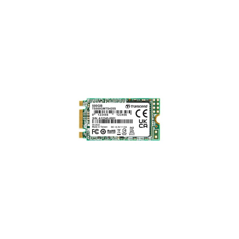 Transcend 425S M.2 500 GB Serial ATA III 3D NAND