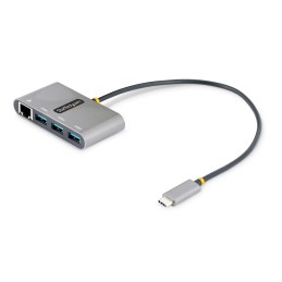 3-Port USB-C Hub with...