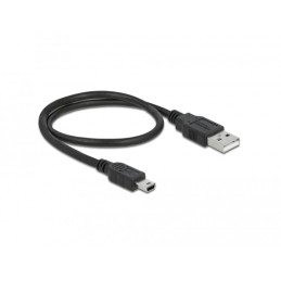 DeLOCK 91007 lettore di schede USB 2.0 Nero