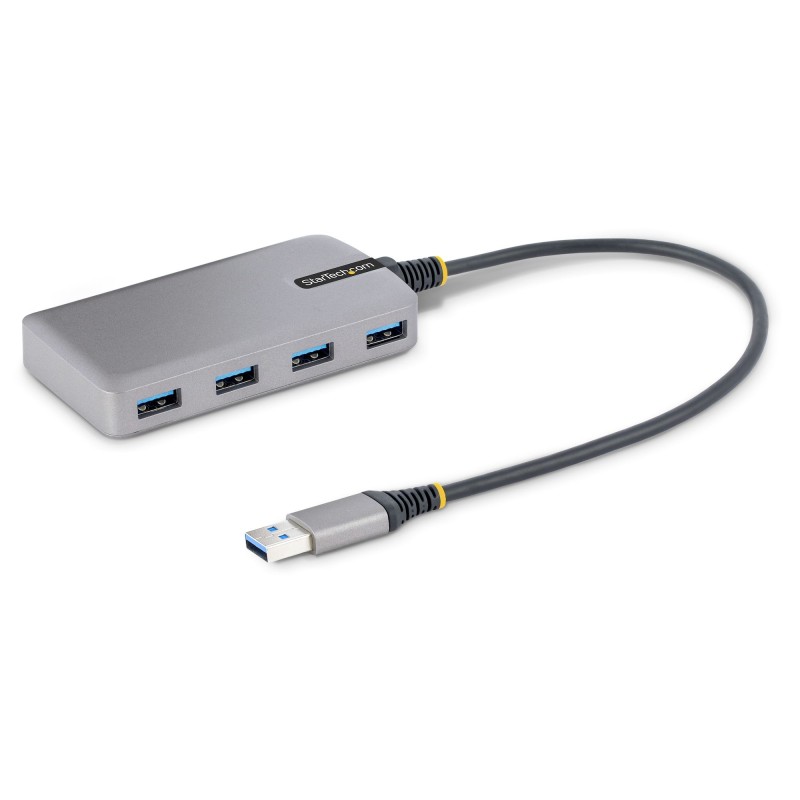 4-Port USB Hub, USB 3.0 5Gbps, Bus Powered, USB-A to 4x USB-A Hub with Option...