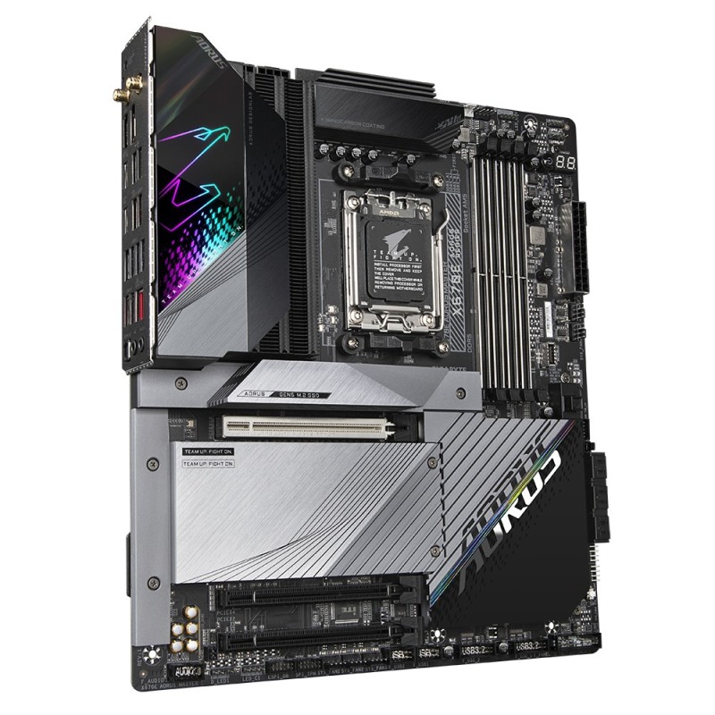 X670E AORUS MASTER - 1.0 - Motherboard - E-ATX - Socket AM5 - AMD X670E Chips...