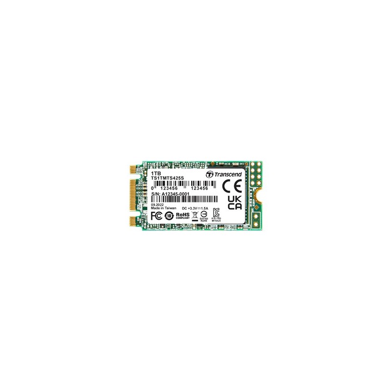 Transcend M.2 SSD 425S 1 TB Serial ATA III 3D NAND