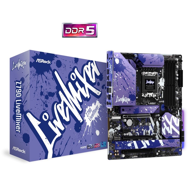 Z790 LiveMixer - Motherboard - ATX - LGA1700-Sockel - Z790 Chipsatz - USB 3.2...