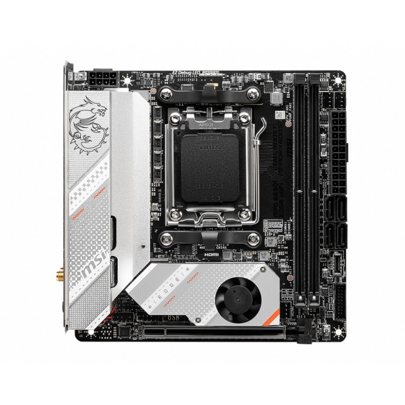 MPG B650I EDGE WIFI - Motherboard - Mini-ITX - Socket AM5 - AMD B650 Chipsatz...