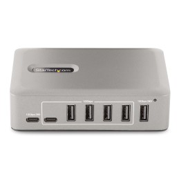 StarTech.com Hub USB-C 3.0 a 10 Porte - 8x USB-A + 2x USB-C - Autoalimentato con Alimentatore da 65W - Hub USB 3.1 10Gbps -