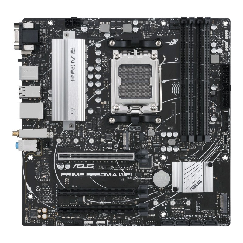 Prime B650M-A WIFI - Motherboard - micro ATX - Socket AM5 - AMD B650 Chipsatz...