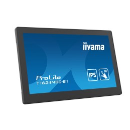 iiyama T1624MSC-B1 visualizzatore di messaggi Pannello piatto interattivo 39,6 cm (15.6") LCD 450 cd m² Full HD Nero Touch