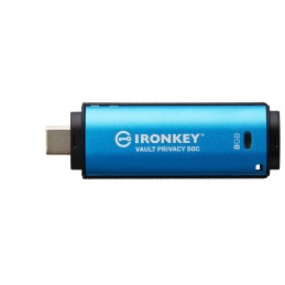 Kingston Technology IronKey 8 GB USB-C Vault Privacy 50C crittografia AES-256, FIPS 197