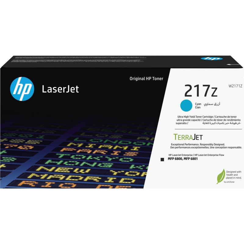 217Z - Ultra High Yield - Cyan - original - LaserJet - Tonerpatrone (W2171Z)