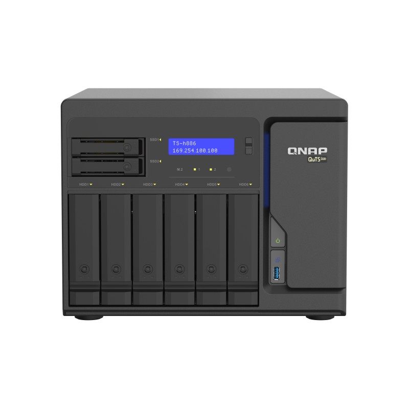 TS-h886 - NAS-Server - 8 Schachte - SATA 6Gb/s