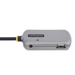 StarTech.com Cavo di Prolunga USB 2.0 da 24m con Hub di Estensione a 4 Porte USB-A, Cavo ripetitore USB attivo, Cavo Prolunga