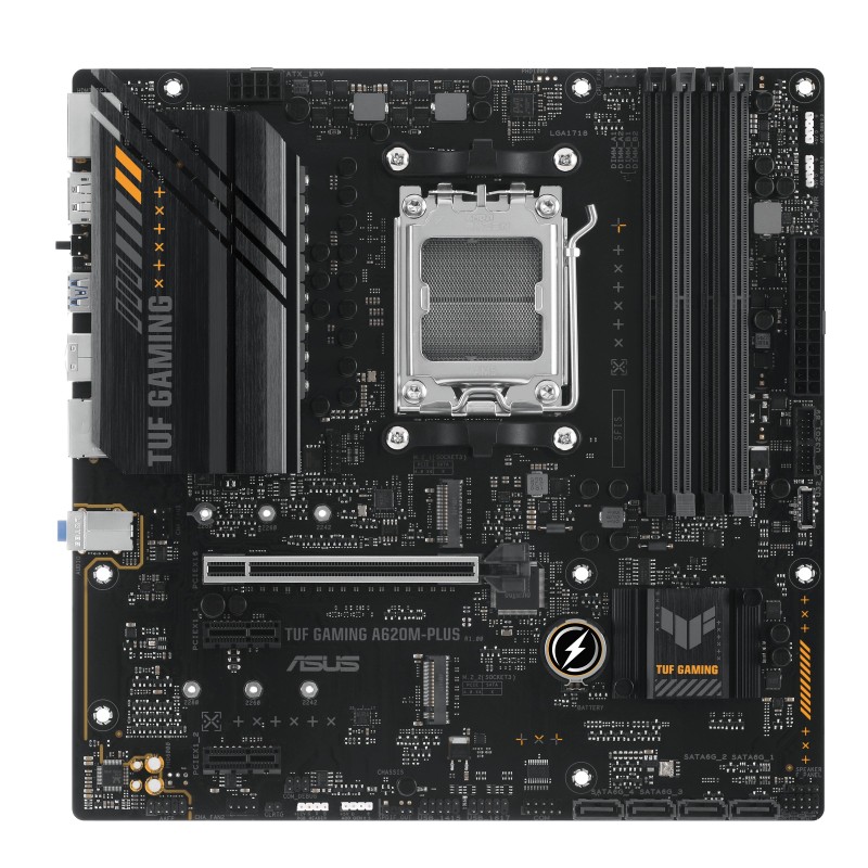 TUF GAMING A620M-PLUS - Motherboard - micro ATX - Socket AM5 - AMD A620 Chips...