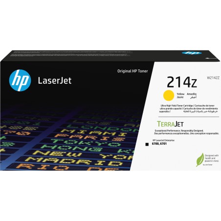 HP Cartuccia toner originale giallo ad altissima capacità LaserJet 214Z